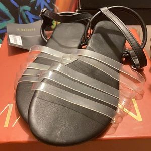 Clear Strap Sandals